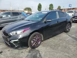 Salvage cars for sale at Wilmington, CA auction: 2020 KIA Forte GT Line