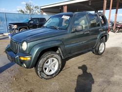 Salvage vehicles for parts for sale at auction: 2002 Jeep Liberty Limited