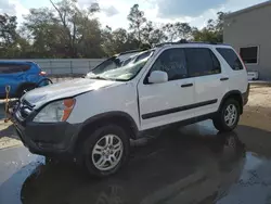 Salvage cars for sale at Savannah, GA auction: 2004 Honda CR-V EX