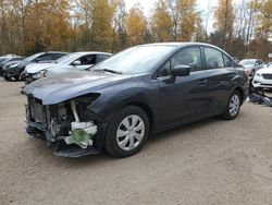 Salvage cars for sale at Cookstown, ON auction: 2015 Subaru Impreza