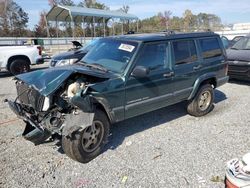 Jeep salvage cars for sale: 2001 Jeep Cherokee Sport