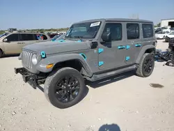 Jeep Vehiculos salvage en venta: 2022 Jeep Wrangler Unlimited Sahara 4XE