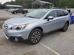 Salvage cars for sale at Savannah, GA auction: 2017 Subaru Outback 2.5I Limited