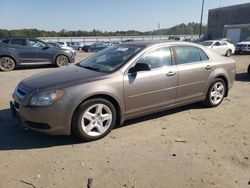 Salvage cars for sale at Fredericksburg, VA auction: 2012 Chevrolet Malibu LS