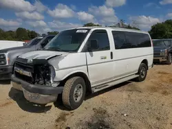 Salvage trucks for sale at Theodore, AL auction: 2012 Chevrolet Express G3500 LT