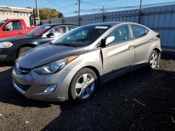 Salvage cars for sale at New Britain, CT auction: 2012 Hyundai Elantra GLS