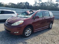 Salvage cars for sale from Copart Augusta, GA: 2006 Toyota Sienna XLE