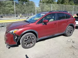 Salvage cars for sale at Waldorf, MD auction: 2016 Subaru Crosstrek Premium