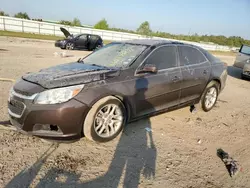 Salvage cars for sale at Houston, TX auction: 2015 Chevrolet Malibu 1LT