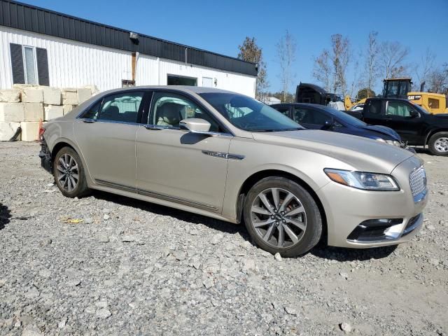 2017 Lincoln Continental Select