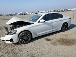 BMW Vehiculos salvage en venta: 2021 BMW 530 I