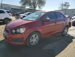 Salvage cars for sale at Albuquerque, NM auction: 2012 Chevrolet Sonic LT