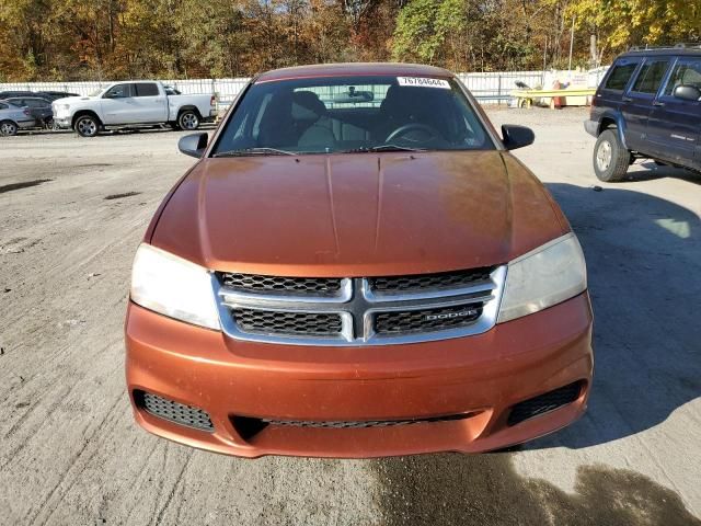 2012 Dodge Avenger SE