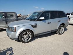 Salvage cars for sale from Copart Houston, TX: 2011 Land Rover Range Rover Sport HSE