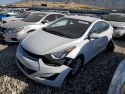 Salvage cars for sale at Farr West, UT auction: 2016 Hyundai Elantra SE