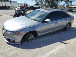 Salvage cars for sale at Riverview, FL auction: 2016 Audi A6 Premium Plus