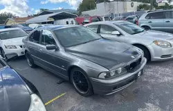 BMW salvage cars for sale: 2003 BMW 525 I Automatic