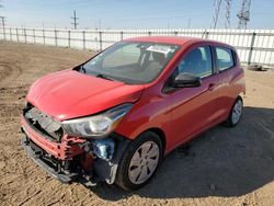 Salvage cars for sale at Elgin, IL auction: 2017 Chevrolet Spark LS