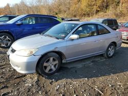 Salvage cars for sale at Marlboro, NY auction: 2004 Honda Civic EX