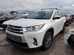 Salvage cars for sale from Copart Arcadia, FL: 2018 Toyota Highlander SE