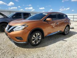 Salvage cars for sale at Arcadia, FL auction: 2015 Nissan Murano S