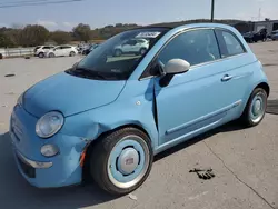 Salvage cars for sale at Lebanon, TN auction: 2015 Fiat 500 Lounge