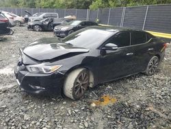 Salvage cars for sale at Waldorf, MD auction: 2018 Nissan Maxima 3.5S