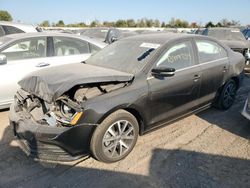 Salvage cars for sale at Elgin, IL auction: 2017 Volkswagen Jetta SE