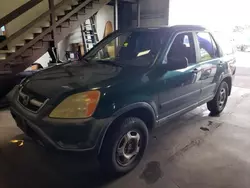 Honda salvage cars for sale: 2002 Honda CR-V LX