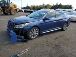 Salvage cars for sale at Denver, CO auction: 2016 Hyundai Sonata Sport