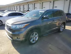 Salvage cars for sale at Louisville, KY auction: 2014 Toyota Highlander Limited