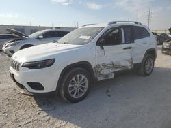 Salvage cars for sale at Haslet, TX auction: 2021 Jeep Cherokee Latitude