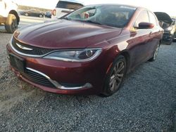 Chrysler 200 salvage cars for sale: 2015 Chrysler 200 Limited