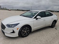 Hyundai salvage cars for sale: 2022 Hyundai Sonata Hybrid