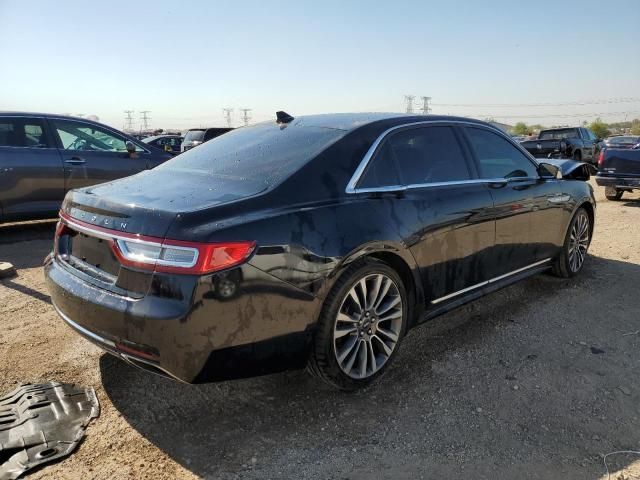 2018 Lincoln Continental Select