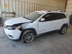 Salvage cars for sale at Abilene, TX auction: 2019 Jeep Cherokee Latitude