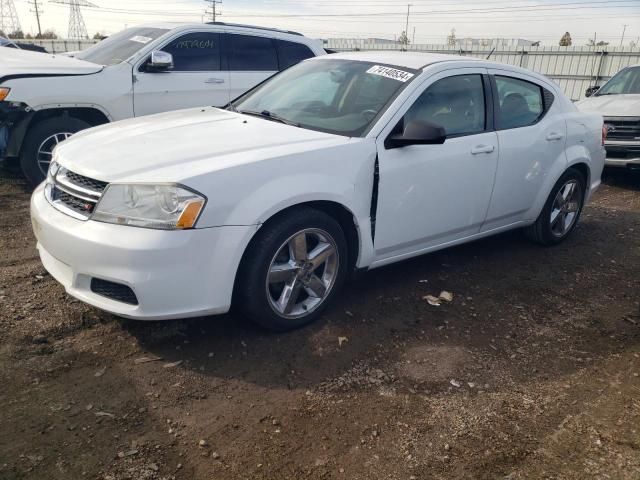 2013 Dodge Avenger SE