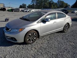 Salvage cars for sale at Gastonia, NC auction: 2013 Honda Civic EX