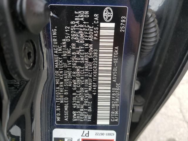 2012 Toyota Camry Base