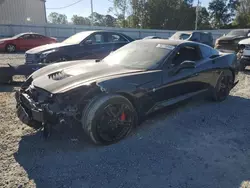 Salvage cars for sale at Gastonia, NC auction: 2016 Chevrolet Corvette Stingray 2LT