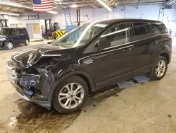 Salvage cars for sale at Wheeling, IL auction: 2017 Ford Escape SE