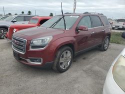 Flood-damaged cars for sale at auction: 2017 GMC Acadia Limited SLT-2