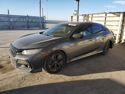 Salvage cars for sale from Copart Anthony, TX: 2019 Honda Civic EX