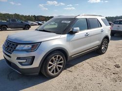 Ford salvage cars for sale: 2017 Ford Explorer Limited