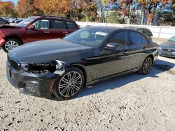 Carros salvage sin ofertas aún a la venta en subasta: 2018 BMW 540 XI