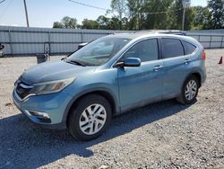 Salvage cars for sale at Gastonia, NC auction: 2015 Honda CR-V EX