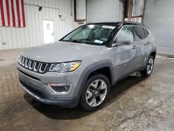 Salvage cars for sale at Brookhaven, NY auction: 2020 Jeep Compass Limited