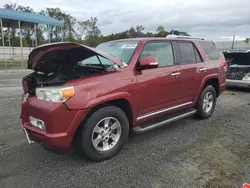 Salvage cars for sale at Spartanburg, SC auction: 2011 Toyota 4runner SR5