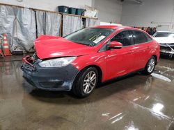 Salvage cars for sale at Elgin, IL auction: 2016 Ford Focus SE