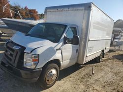 Salvage trucks for sale at Glassboro, NJ auction: 2018 Ford Econoline E350 Super Duty Cutaway Van